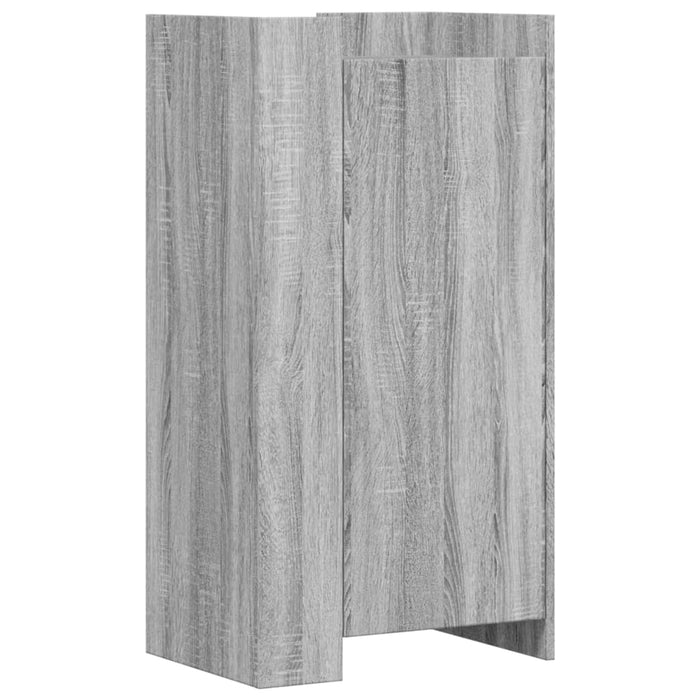 Shoe Cabinet Grey Sonoma 52x37.5x100 cm Engineered Wood