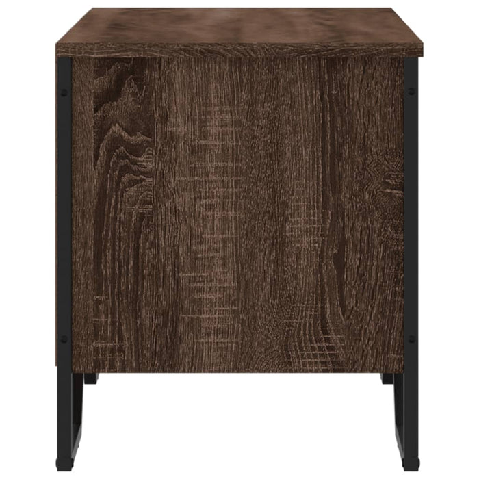 Shoe Cabinet Brown Oak 90x38x45.5 cm Engineered Wood