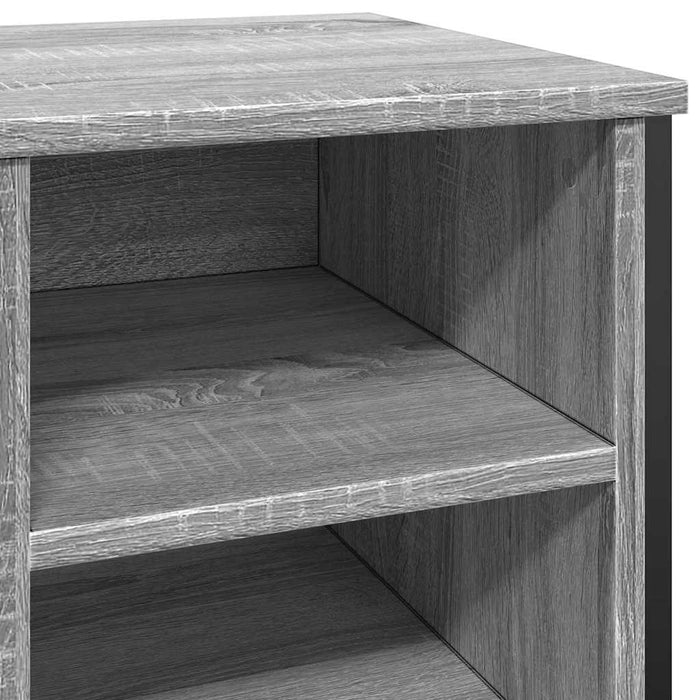 Шкаф за обувки Grey Sonoma 90x38x61,5 cm Engineered Wood