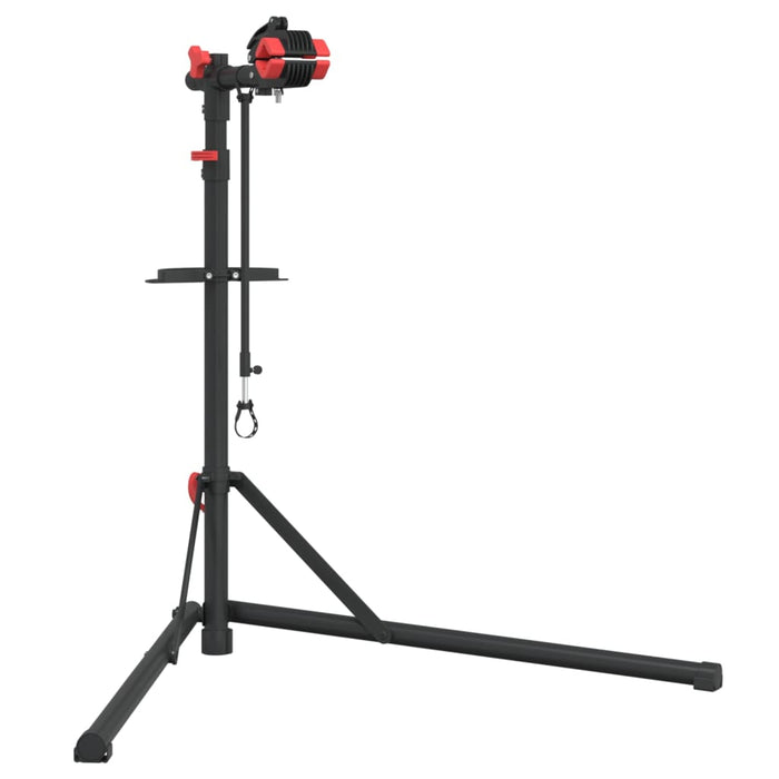 Bike Repair Stand Foldable Adjustable 92-152 cm Red Steel