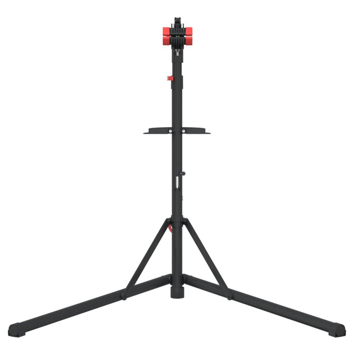 Bike Repair Stand Foldable Adjustable 92-152 cm Red Steel