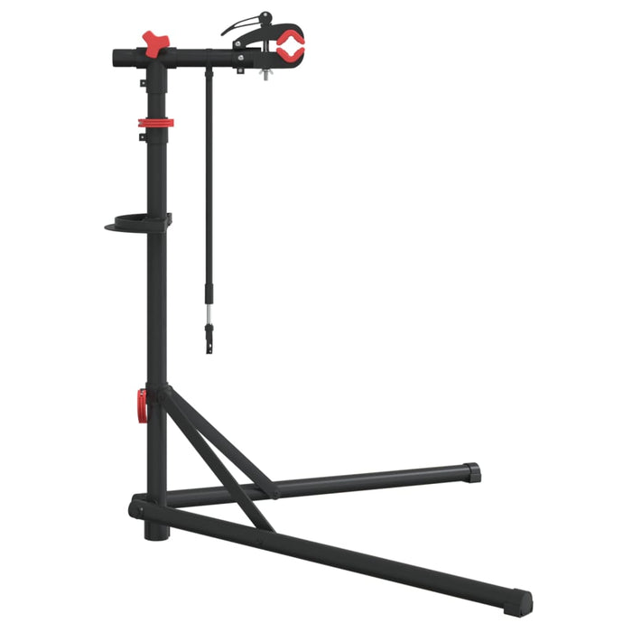 Bike Repair Stand Foldable Adjustable 92-152 cm Red Steel