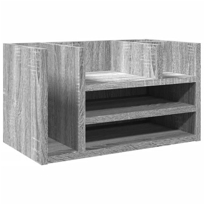 Organizator birou Gri Sonoma 44,5x24x25 cm Lemn derivat