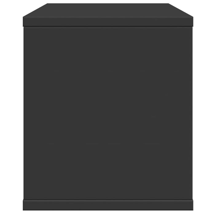 Organizator de birou negru 36x26x29,5 cm Lemn prelucrat