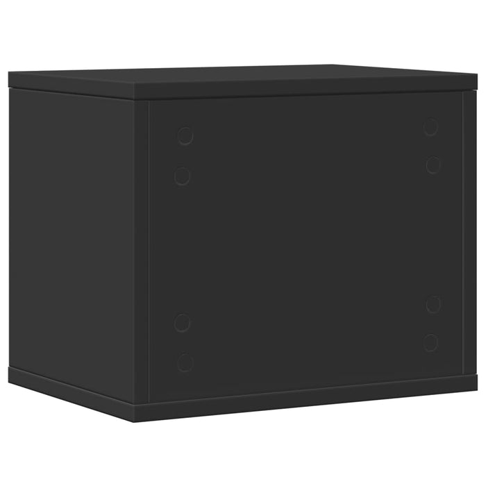 Organizator de birou negru 36x26x29,5 cm Lemn prelucrat