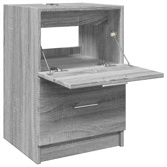 Sink Cabinet Grey Sonoma 40x37x59 cm Engineered Wood