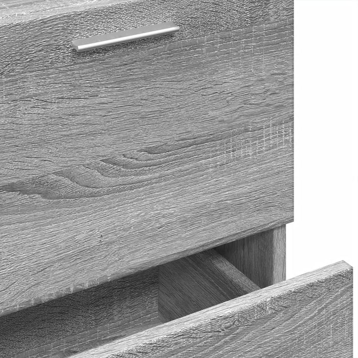 Sink Cabinet Grey Sonoma 40x37x59 cm Engineered Wood