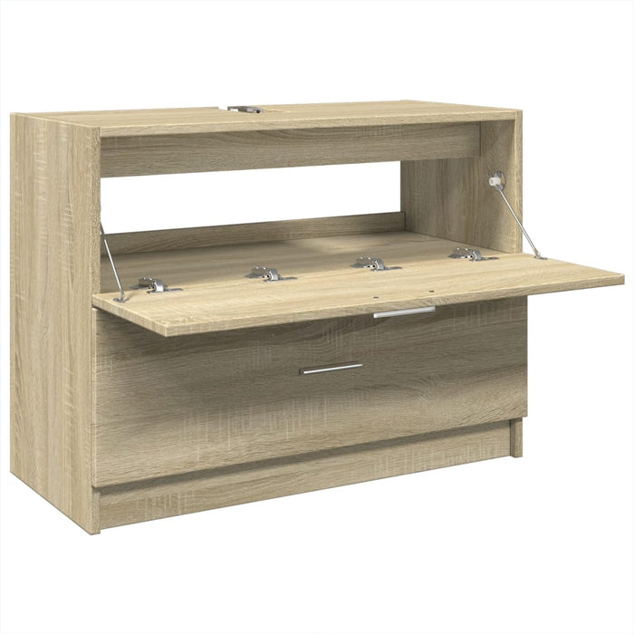 Шкафчик для мойки Sonoma Oak 78x37x59 см Инженерное дерево