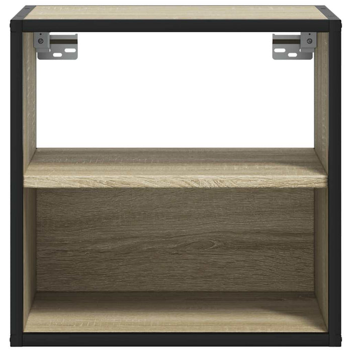 Wall-mounted Bedside Cabinet Sonoma Oak 40x31x39.5 cm