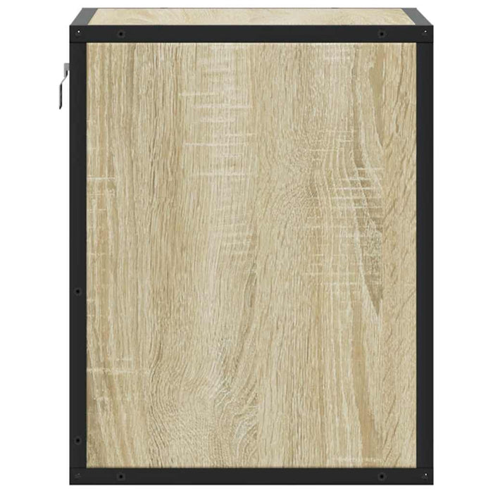 Wall-mounted Bedside Cabinet Sonoma Oak 40x31x39.5 cm