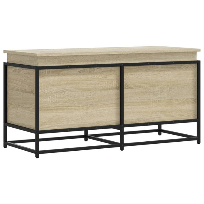 Ящик для хранения с крышкой Sonoma Oak 100x40x51,5 см Инженерное дерево