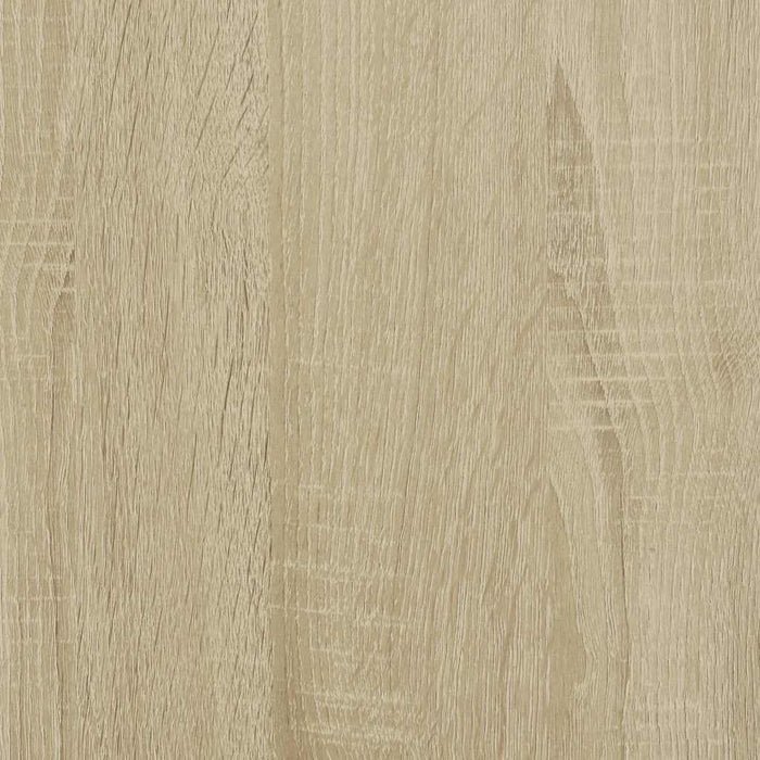 Тумба под телевизор Sonoma Oak 100x34,5x40 см, композитная древесина и металл