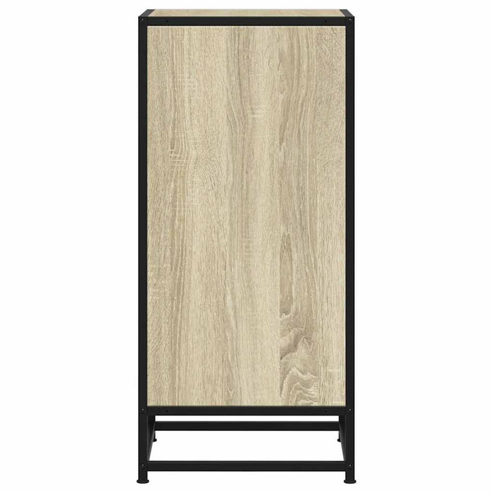 Буфет Sonoma Oak 35,5x35x76 см, композитная древесина и металл