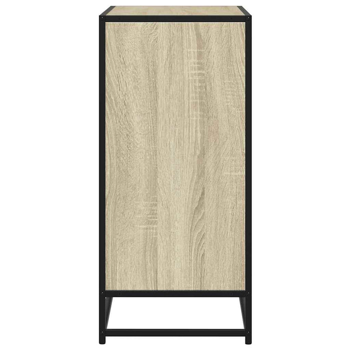 Буфет Sonoma Oak 68x35x76 см, композитная древесина и металл