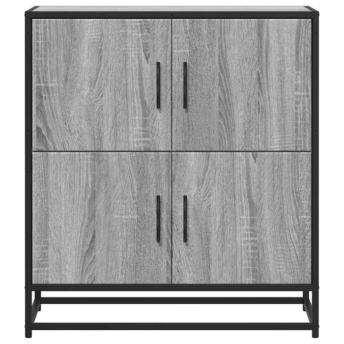 Sideboard Grey Sonoma 68x35x76 cm Engineered Wood