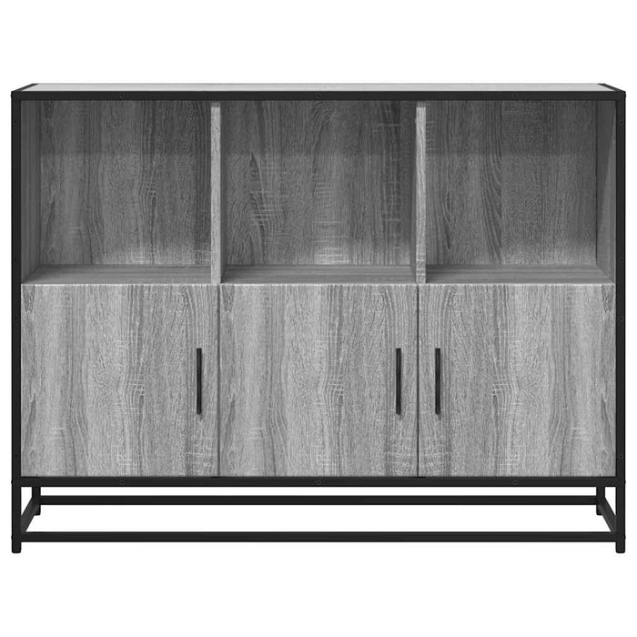 Sideboard Grey Sonoma 100x35x76 cm Engineered Wood