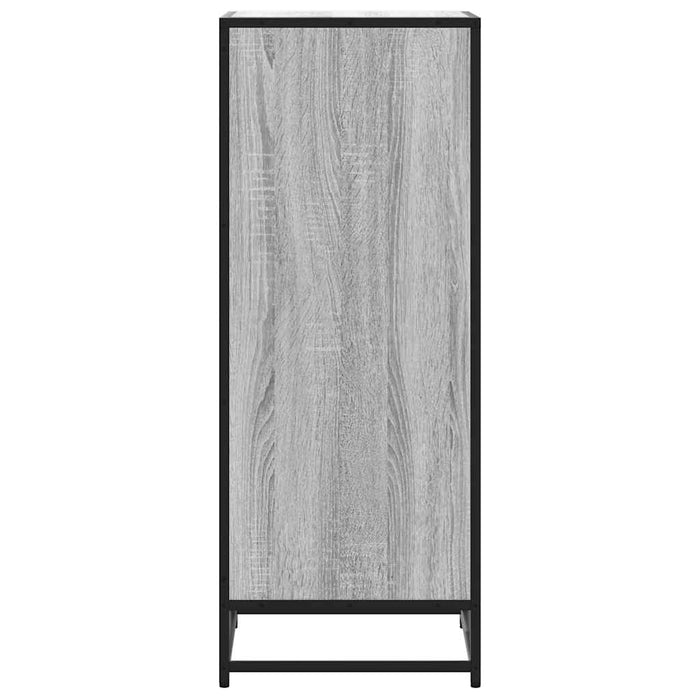 Shoe Rack Grey Sonoma 48x38x97.5 cm Engineered Wood