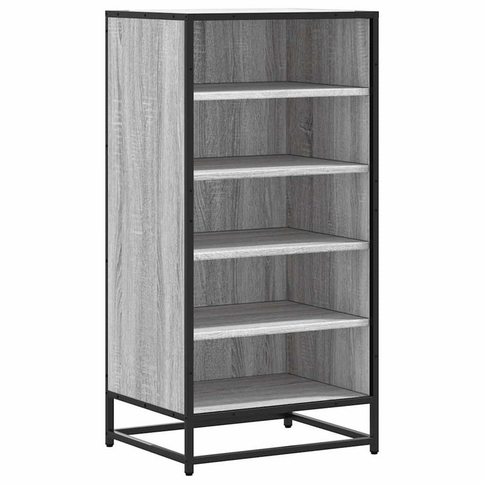 Shoe Rack Grey Sonoma 48x38x97.5 cm Engineered Wood