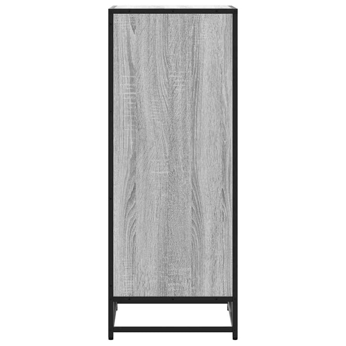 Shoe Rack Grey Sonoma 48x38x97.5 cm Engineered Wood