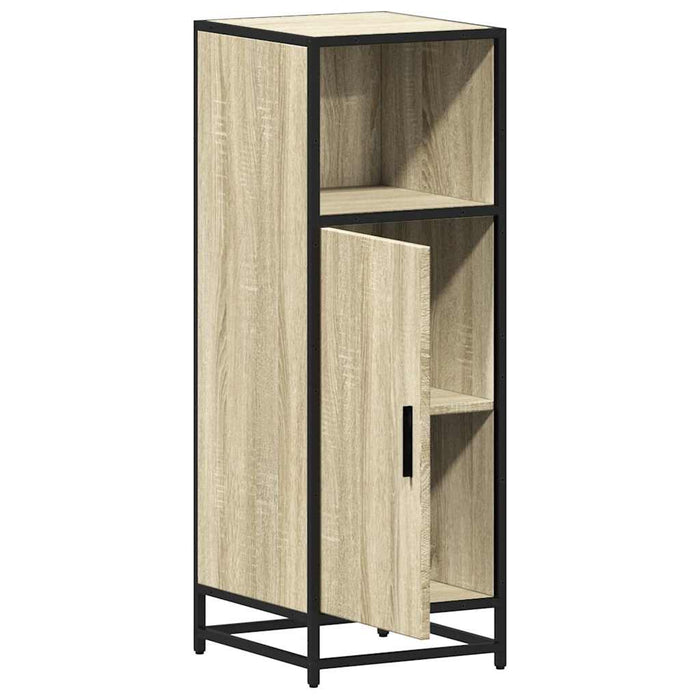 Bathroom Cabinet Sonoma Oak 35x37.5x100 cm Engineered Wood