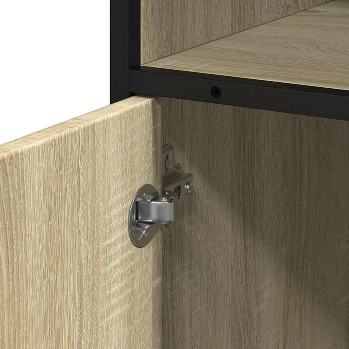 Bathroom Cabinet Sonoma Oak 35x37.5x100 cm Engineered Wood