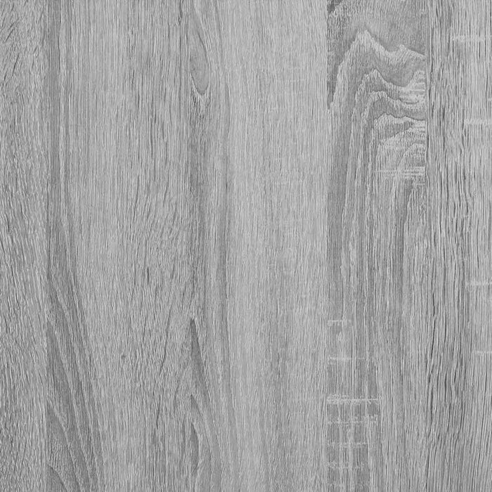 Шкаф за мивка за баня Grey Sonoma 65x33x60 cm Engineered Wood