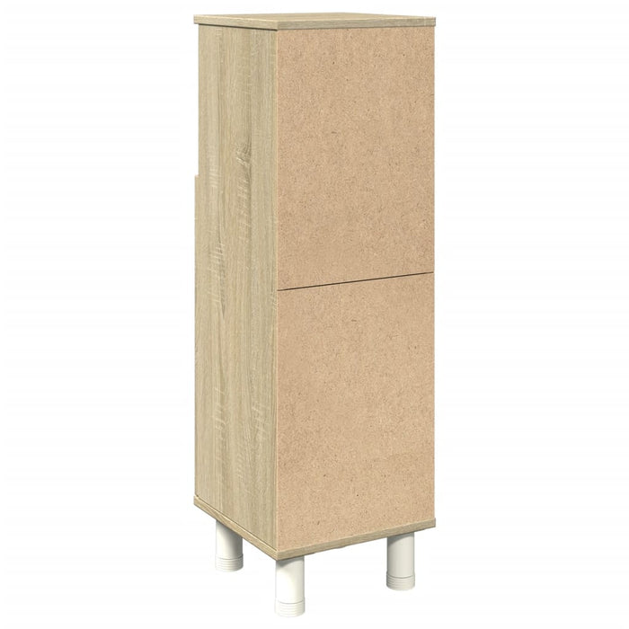 Bathroom Cabinet Sonoma Oak 30.5x30x95 cm Engineered Wood