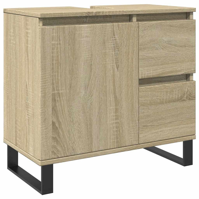 Шкафчик для ванной комнаты Sonoma Oak 65x33x60 см Инженерное дерево