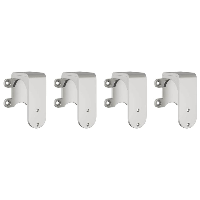 Sliding Door Hardware Kit 183 cm Stainless Steel Silver