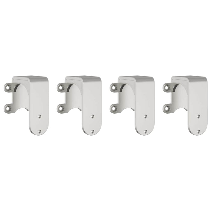 Sliding Door Hardware Kit 183 cm Stainless Steel Silver