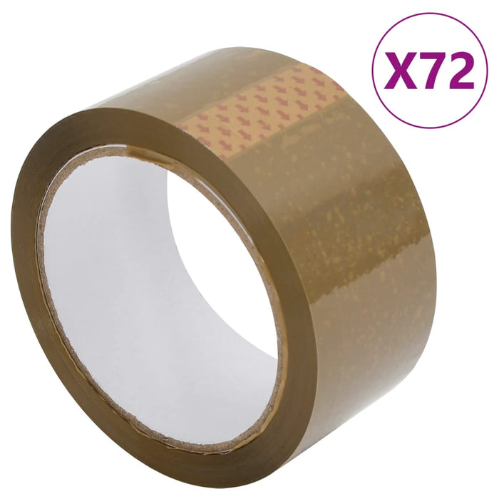 Packaging Tape 72 pcs Brown 48 mm x 66 m