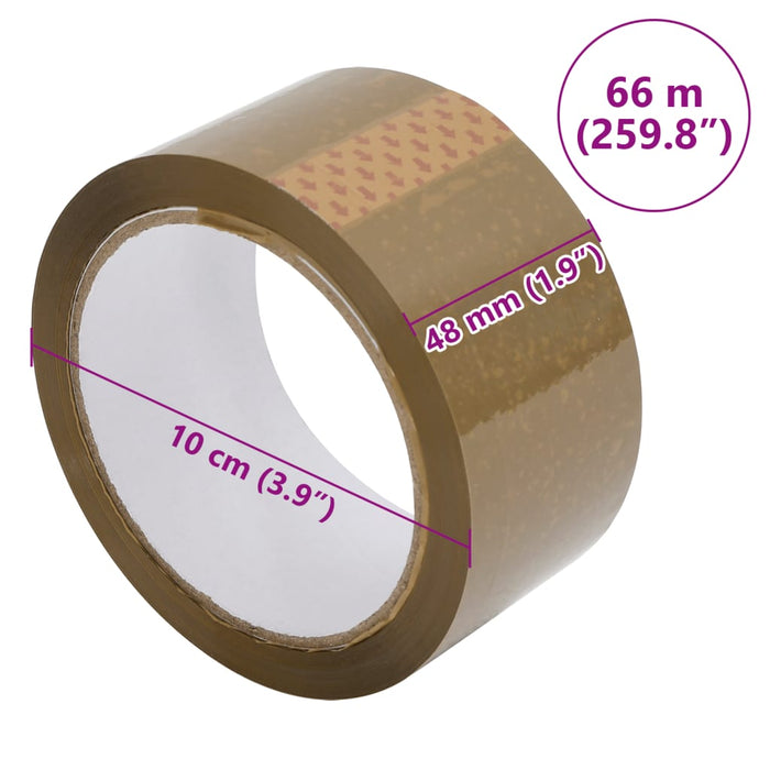 Packaging Tape 72 pcs Brown 48 mm x 66 m