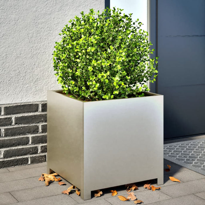 Garden Planter 50x50x50 cm Stainless Steel