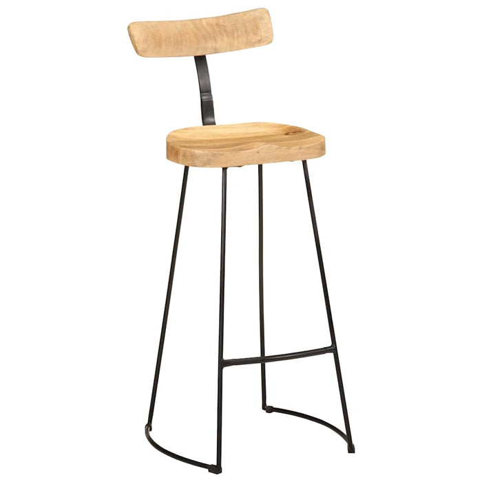 Bar Stools 2 pcs 49x43x103 cm Solid Wood Mango