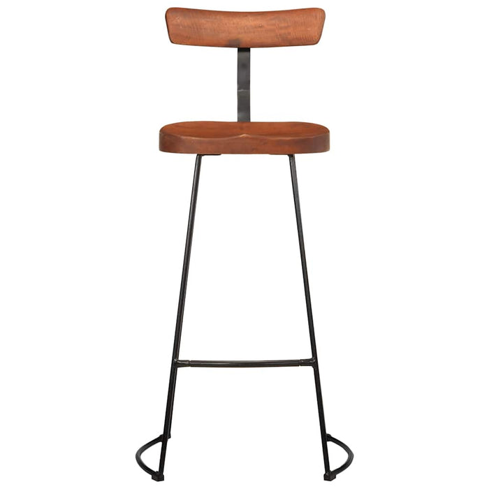 Bar Stools 2 pcs 49x43x103 cm Solid Wood Mango