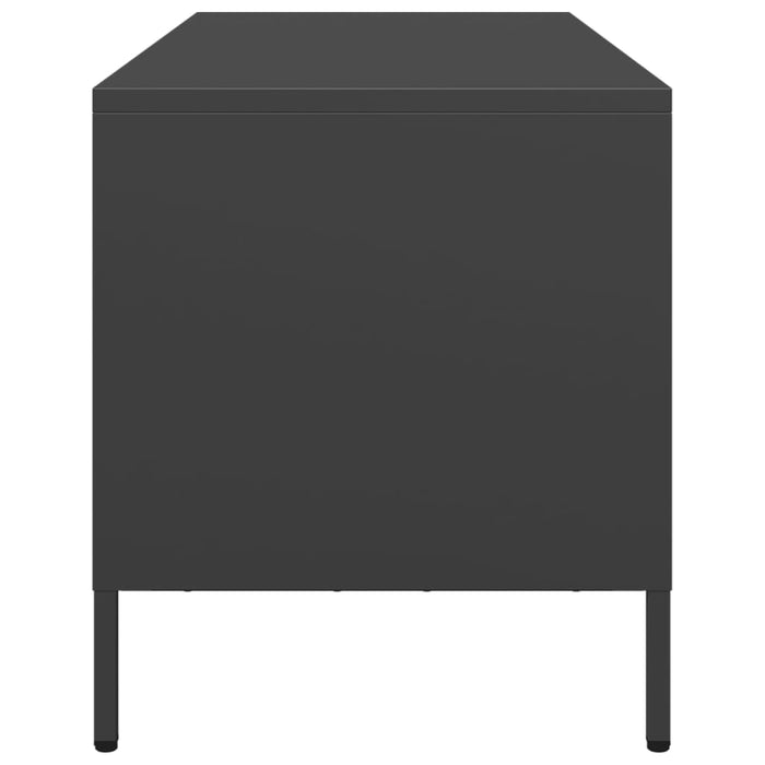 TV Cabinet Black 101.5x39x43.5 cm Cold-rolled Steel