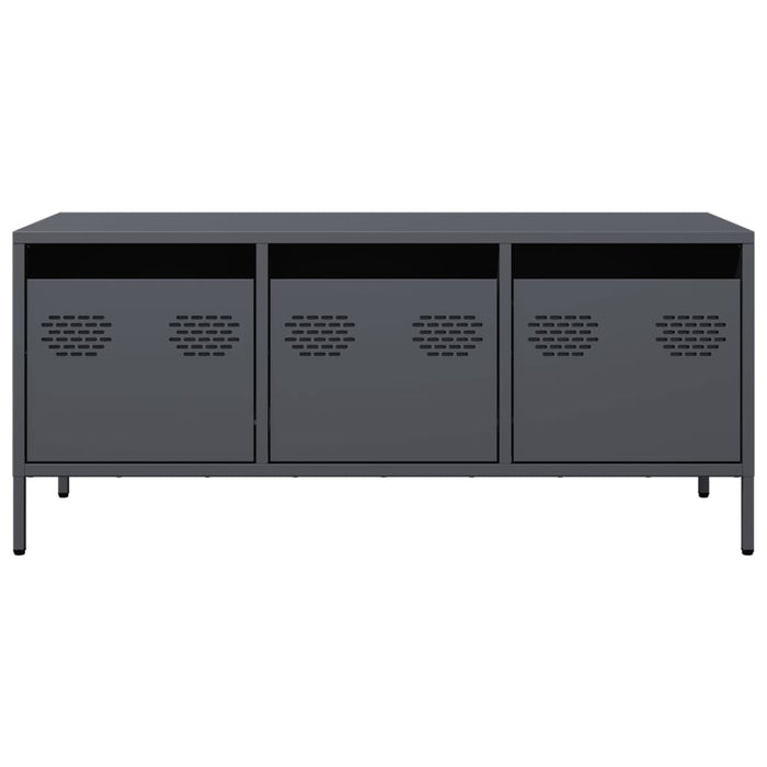 TV Cabinet Anthracite 101.5x39x43.5 cm Cold-rolled Steel