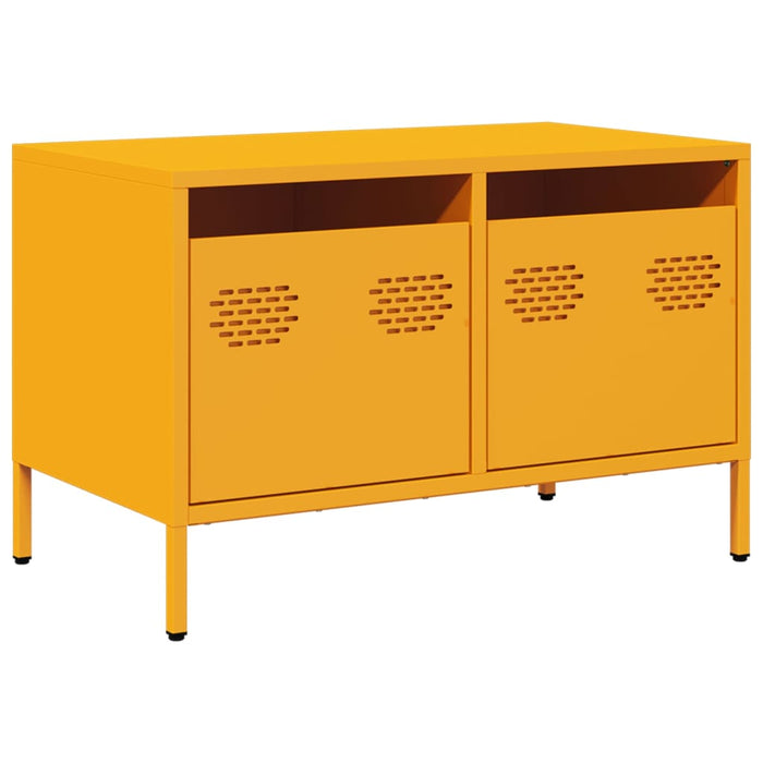 TV Cabinet Mustard Yellow 68x39x43.5 cm Cold-rolled Steel