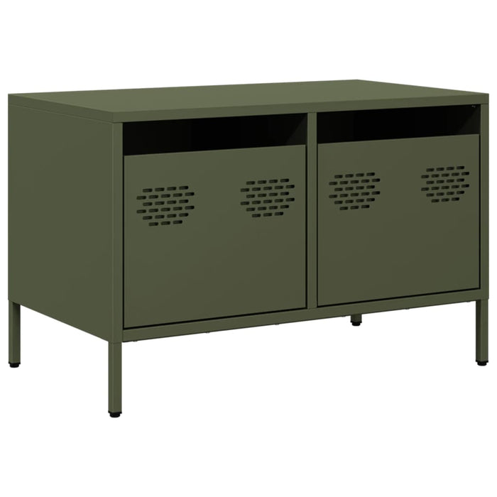 TV Cabinet Olive Green 68x39x43.5 cm Cold-rolled Steel