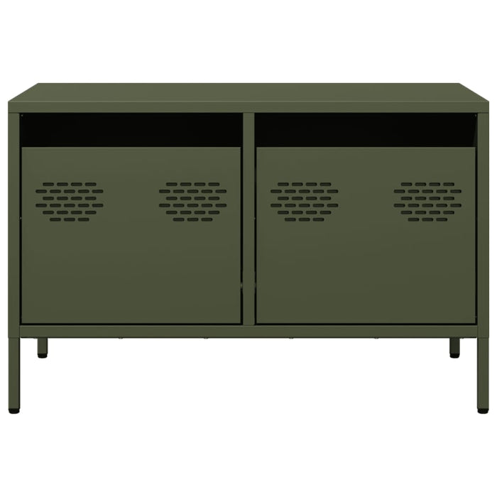 TV Cabinet Olive Green 68x39x43.5 cm Cold-rolled Steel