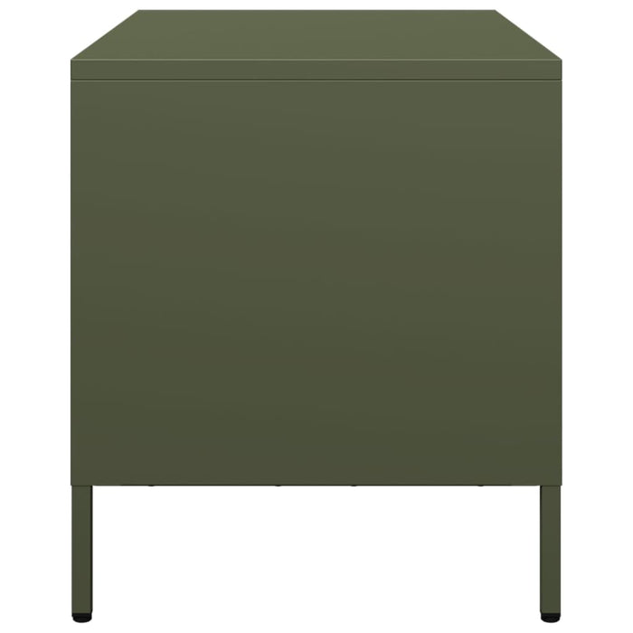 TV Cabinet Olive Green 68x39x43.5 cm Cold-rolled Steel