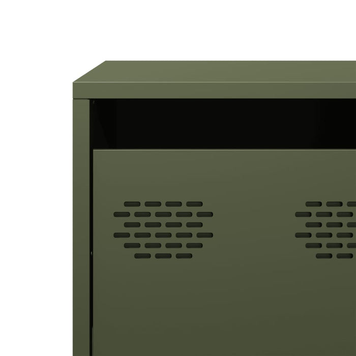 TV Cabinet Olive Green 68x39x43.5 cm Cold-rolled Steel