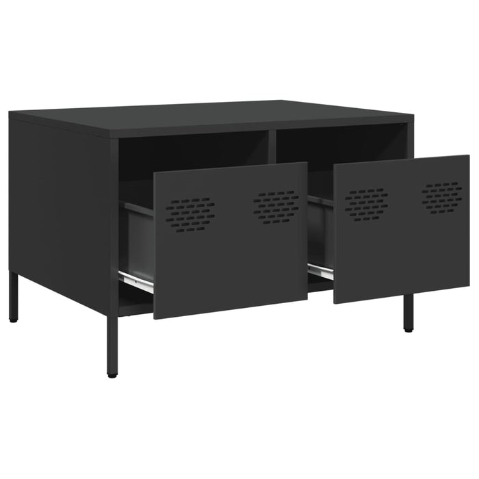 TV Cabinet Black 68x50x43.5 cm Cold-rolled Steel