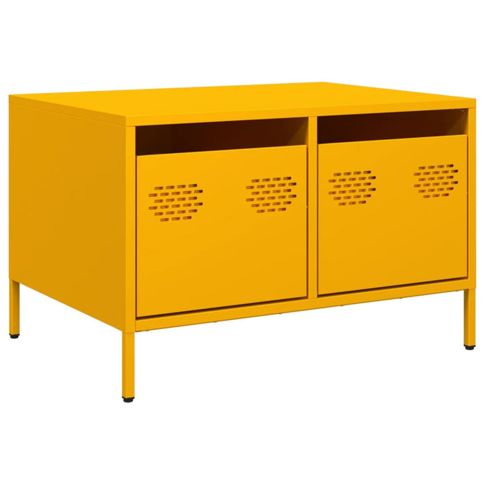 TV Cabinet Mustard Yellow 68x50x43.5 cm Cold-rolled Steel