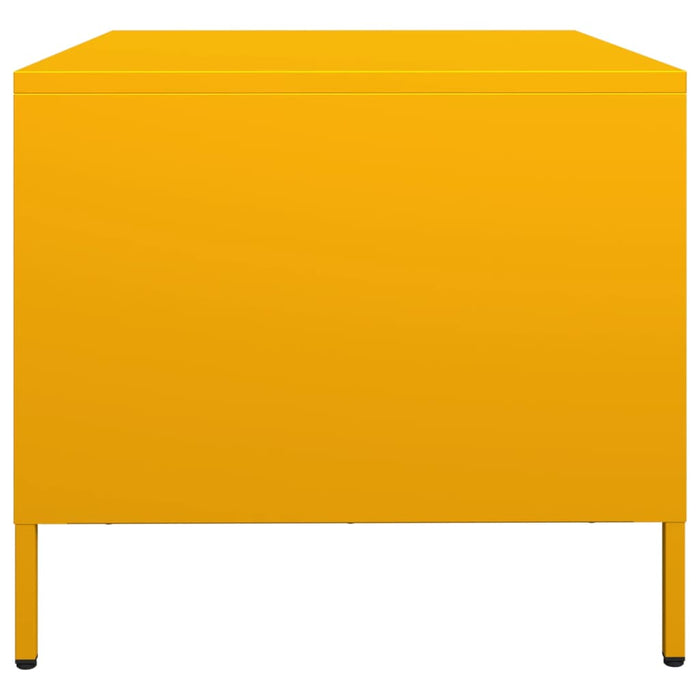 TV Cabinet Mustard Yellow 68x50x43.5 cm Cold-rolled Steel