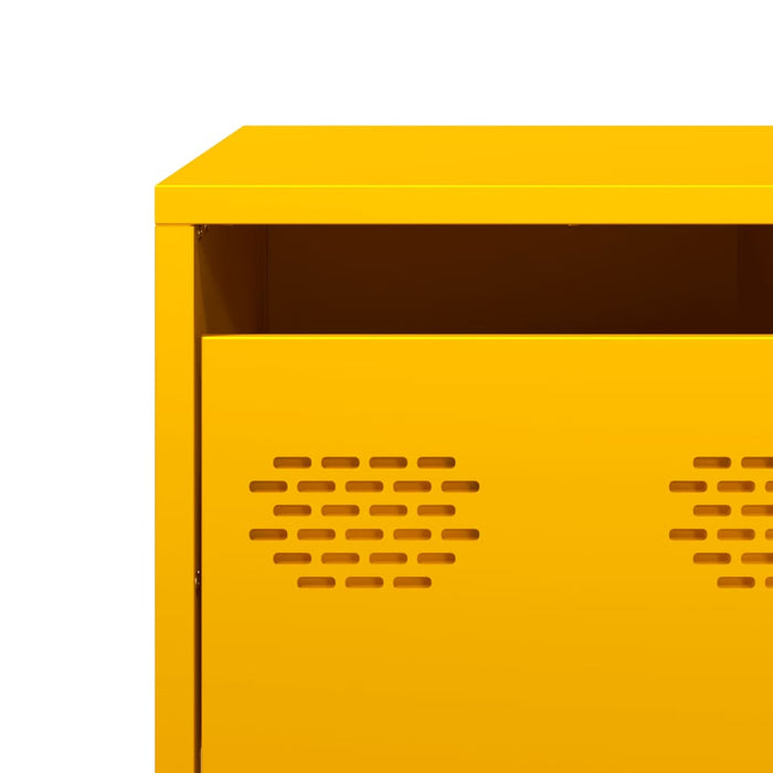 TV Cabinet Mustard Yellow 68x50x43.5 cm Cold-rolled Steel