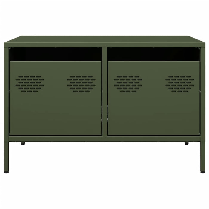 TV Cabinet Olive Green 68x50x43.5 cm Cold-rolled Steel