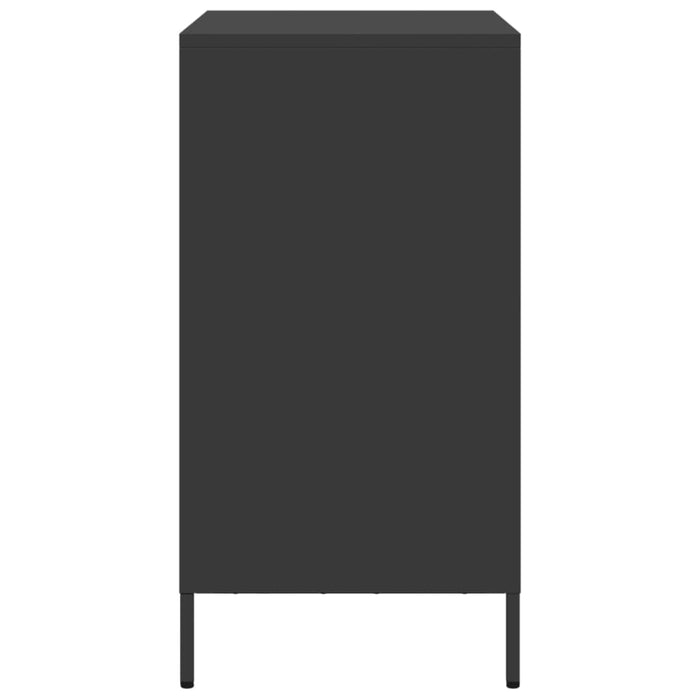 Sideboard Black 68x39x73.5 cm Cold-rolled Steel