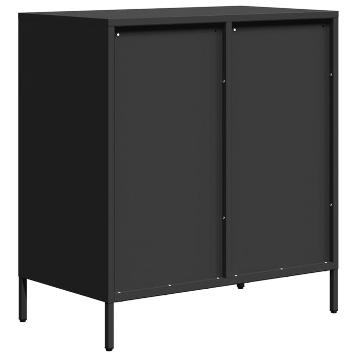 Sideboard Black 68x39x73.5 cm Cold-rolled Steel