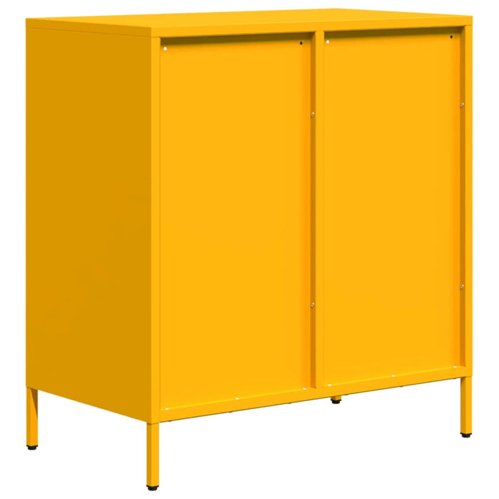 Бюфет Mustard Yellow 68x39x73.5 см Студеновалцована стомана